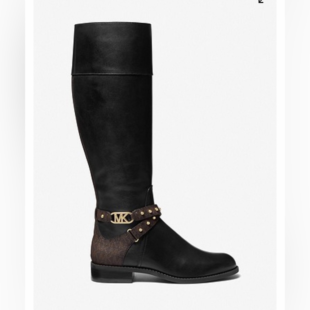 Michael Kors Kincaid Leather Riding Boot✨Brand new